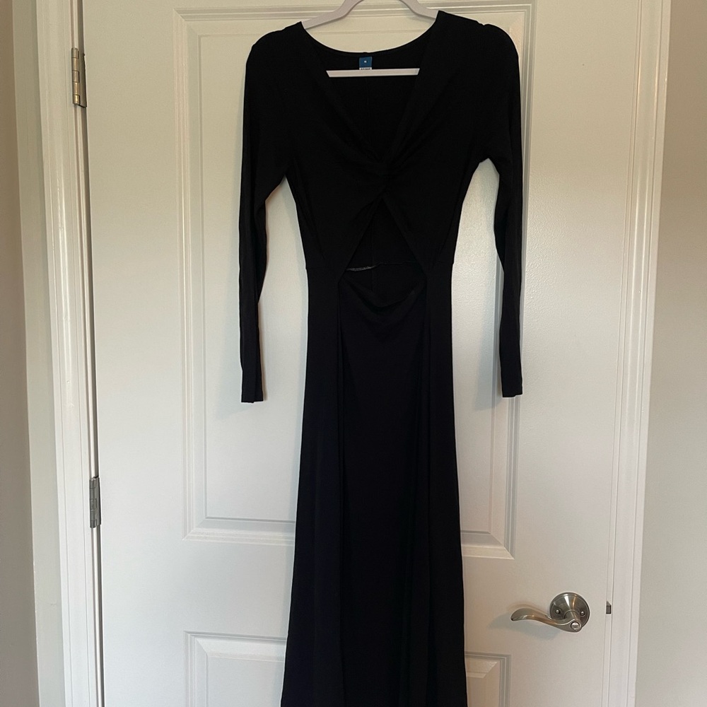 Old Navy Black Long Sleeve Dress
